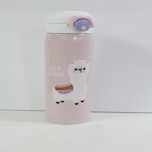 Termo llama rosa